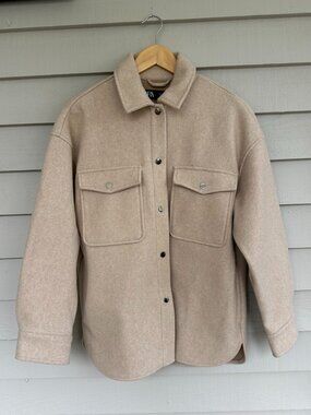 Tan Zara Shacket